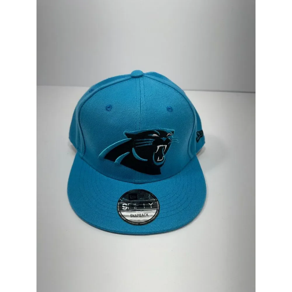 Carolina Panthers New Era 9FIFTY Snapback Hat Blue NFL Vintage Collection